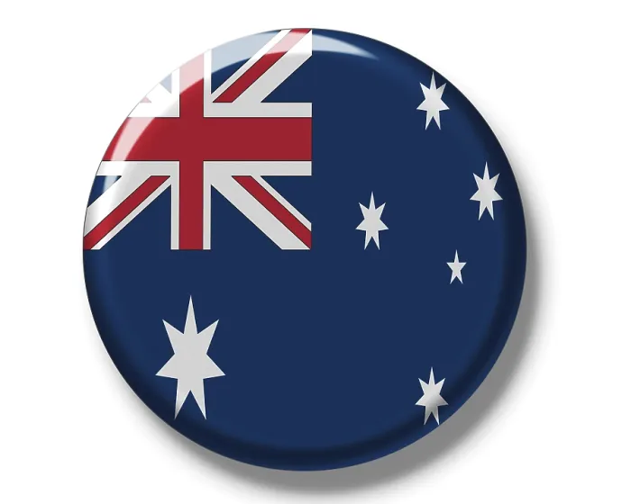 Framed Print : Australia Flag Print Framed Print : Australia Flag Print