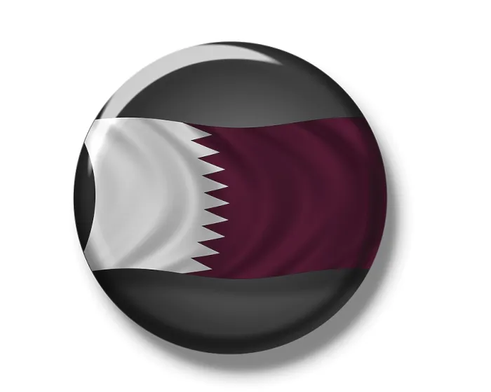 Framed Print : Qatar Flag Print
