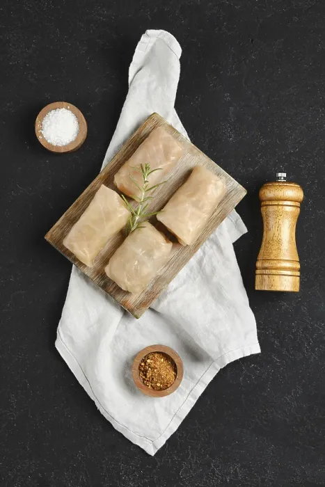 Framed Print : Four Cabbage Spring Rolls Print on Wooden Board Framed Print : Four Cabbage Spring Rolls Print on Wooden Board