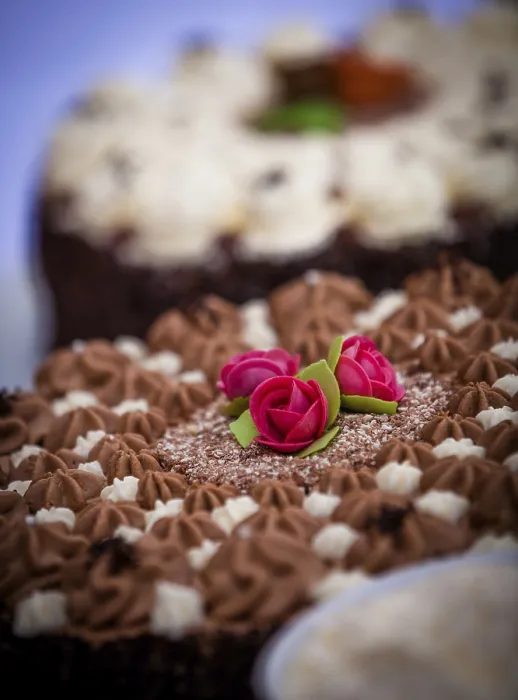 Framed Print : Decorated Cake Print