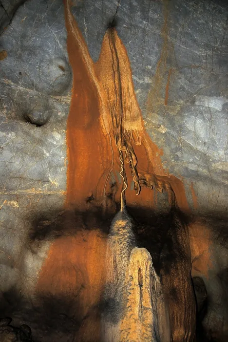 Framed Print : Calcification Print: Tham Xang Cave, Laos Framed Print : Calcification Print: Tham Xang Cave, Laos