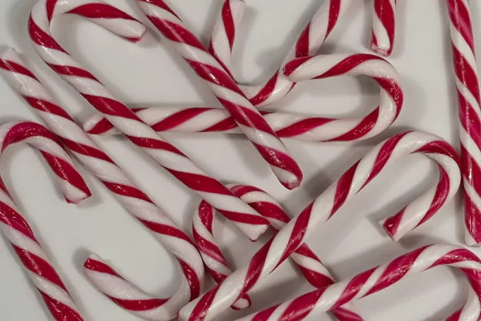 Framed Print : Colorful Candy Cane Print Framed Print : Colorful Candy Cane Print