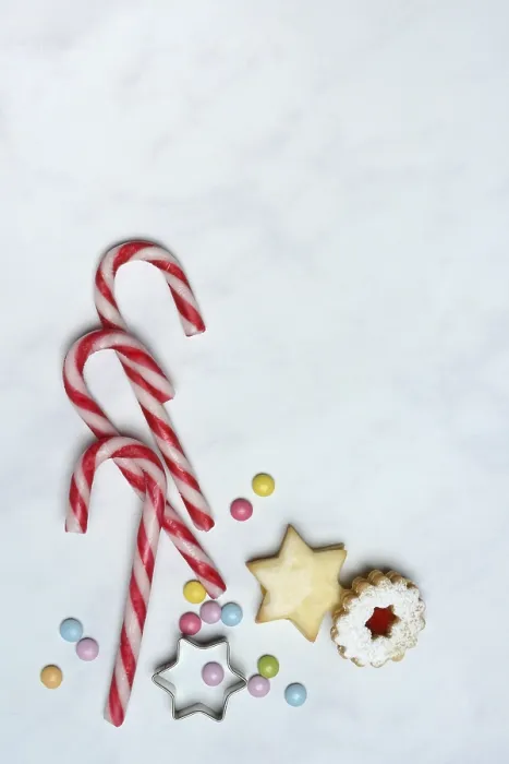 Framed Print : Advent Print: Candy Canes and Biscuits Framed Print : Advent Print: Candy Canes and Biscuits