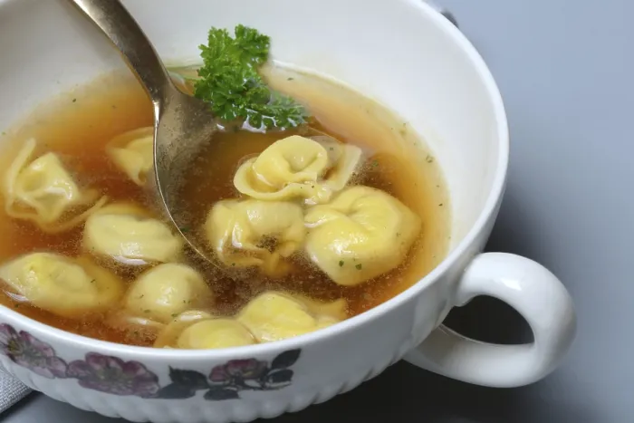 Framed Print : Cappelletti Print, Pasta with Broth in Shell Framed Print : Cappelletti Print, Pasta with Broth in Shell