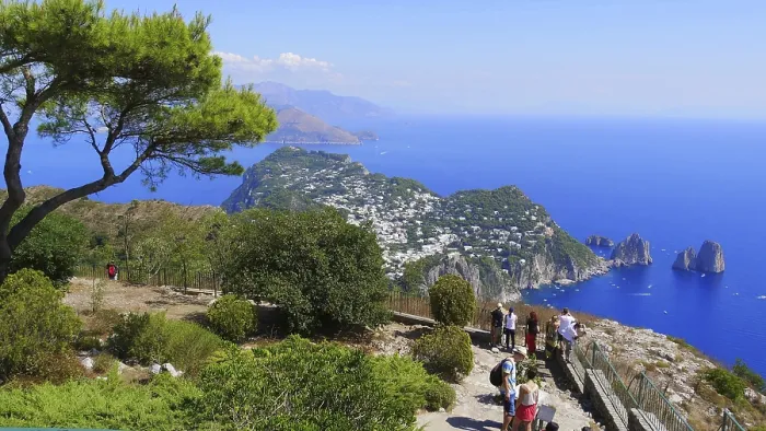 Framed Print : Capri, Gulf of Naples Print