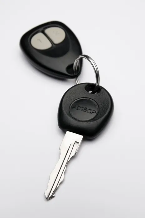 Framed Print : Car Key Print