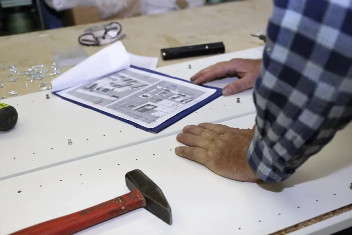 Framed Print : Carpenter at Work Print Framed Print : Carpenter at Work Print