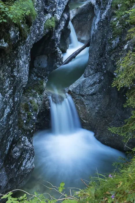 Framed Print : Cascade in the Garnitzenklamm Print, Carinthia, Austria Framed Print : Cascade in the Garnitzenklamm Print, Carinthia, Austria