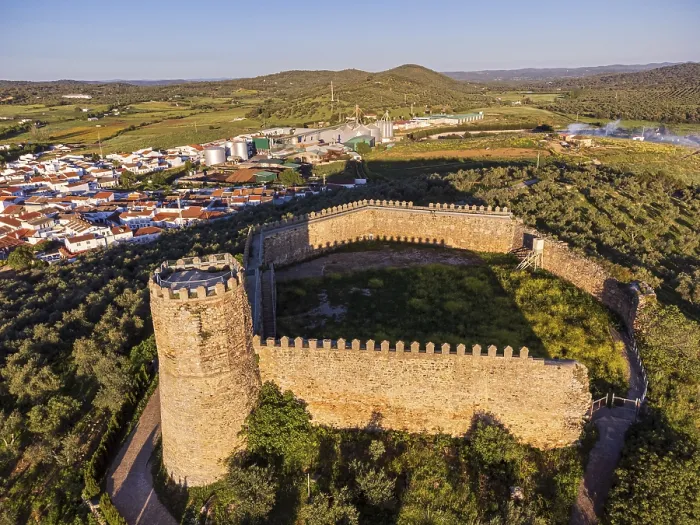 Framed Print : Print of an Arab Castle in Sierra Morena Framed Print : Print of an Arab Castle in Sierra Morena