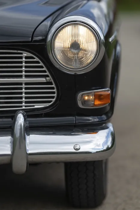 Framed Print : 1968 Volvo Amazon Print - Front Section with Chrome Bumper Framed Print : 1968 Volvo Amazon Print - Front Section with Chrome Bumper