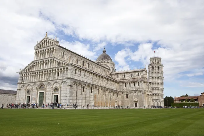 Framed Print : Pisa Cathedral and Leaning Tower Print, Italy Framed Print : Pisa Cathedral and Leaning Tower Print, Italy
