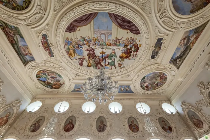 Framed Print : Corvey Monastery Ceiling Kaisersaal Print, Hoxter, Germany Framed Print : Corvey Monastery Ceiling Kaisersaal Print, Hoxter, Germany