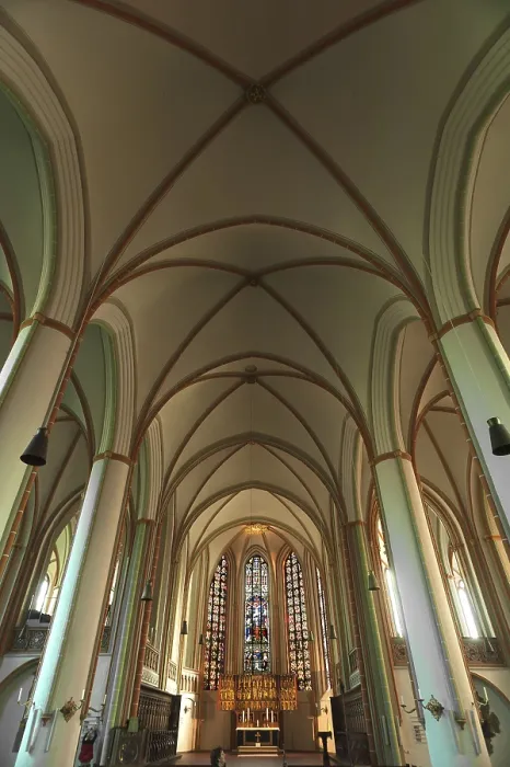 Framed Print : Ceiling Vault Print of St. John's Church, Lneburg, Germany Framed Print : Ceiling Vault Print of St. John's Church, Lneburg, Germany