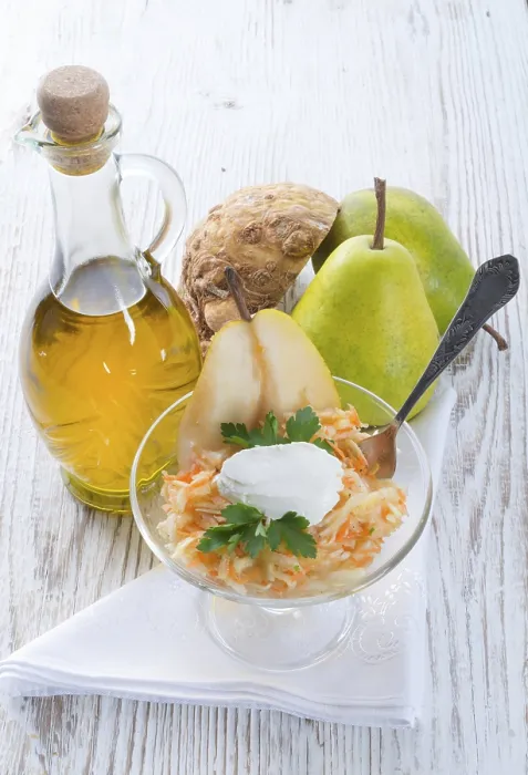 Framed Print : Celery Salad with Pear Print Framed Print : Celery Salad with Pear Print