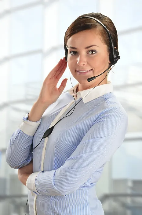 Framed Print : Call Center Operator Print Framed Print : Call Center Operator Print