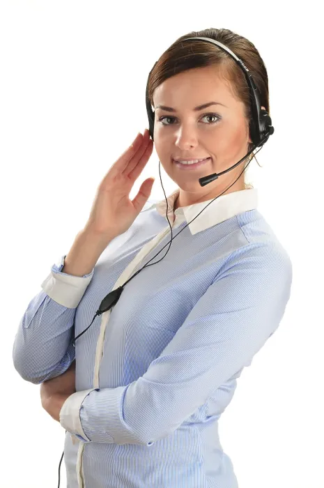 Framed Print : Call Center Operator Print Framed Print : Call Center Operator Print