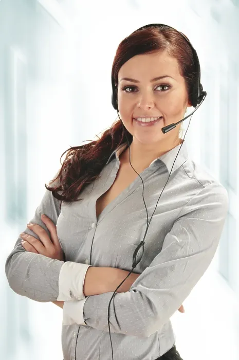 Framed Print : Call Center Operator Print Framed Print : Call Center Operator Print