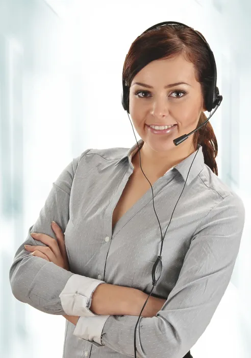 Framed Print : Call Center Operator Print Framed Print : Call Center Operator Print