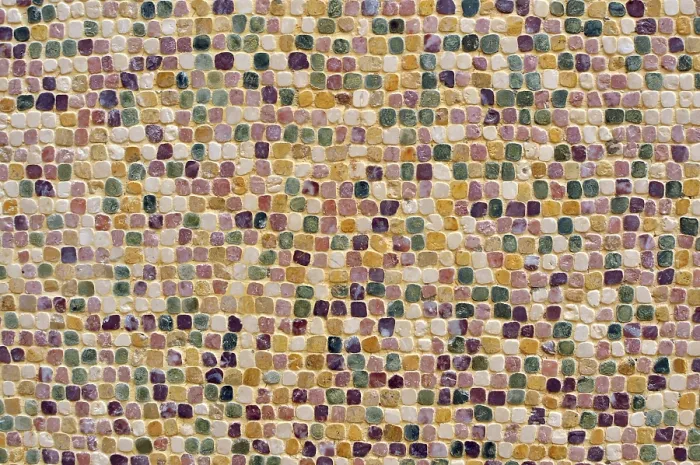 Framed Print : Ceramic Hone and Tile Shards Mosaic Print Background Framed Print : Ceramic Hone and Tile Shards Mosaic Print Background