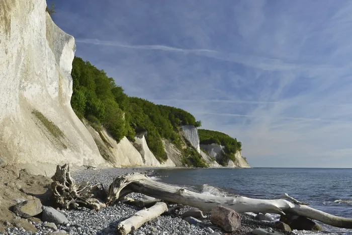 Framed Print : The Chalk Cliffs of Rugen Print, Germany Framed Print : The Chalk Cliffs of Rugen Print, Germany