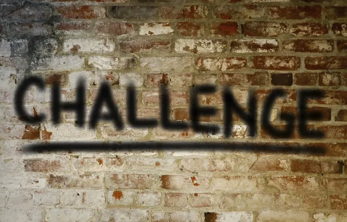 Framed Print : Challenge Concept Print Framed Print : Challenge Concept Print