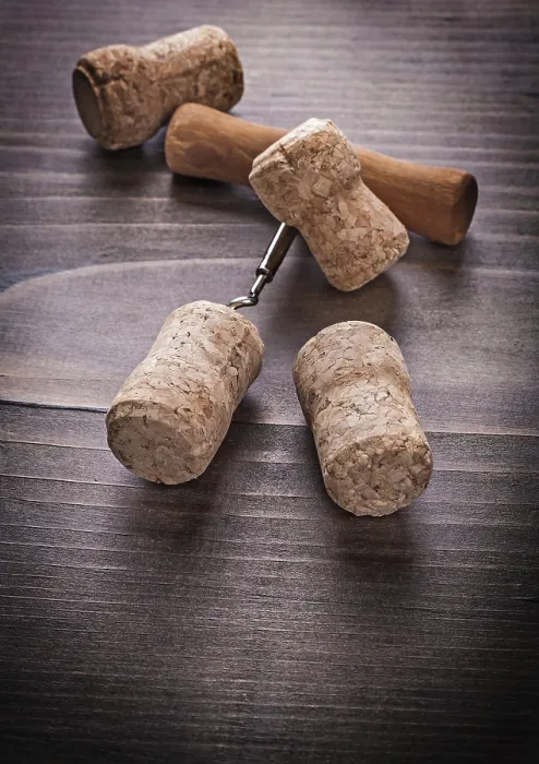 Framed Print : Champagne Corks and Corkscrews Print Framed Print : Champagne Corks and Corkscrews Print
