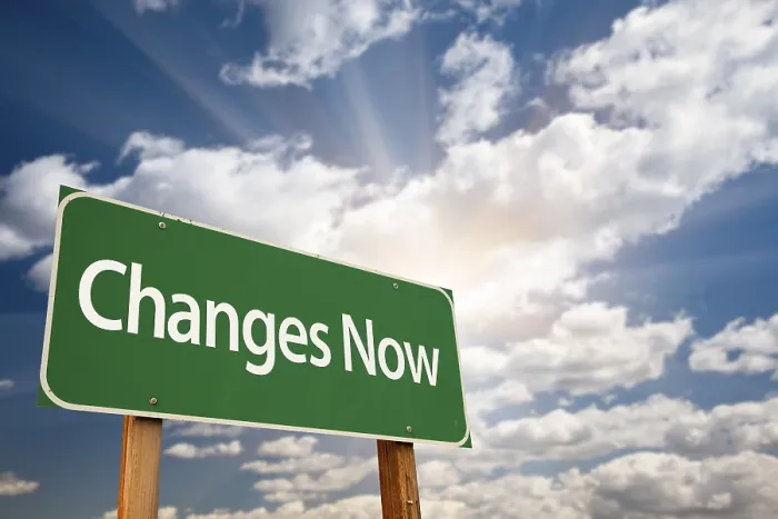 Framed Print : Changes Now Green Road Sign Print with Dramatic Clouds Framed Print : Changes Now Green Road Sign Print with Dramatic Clouds
