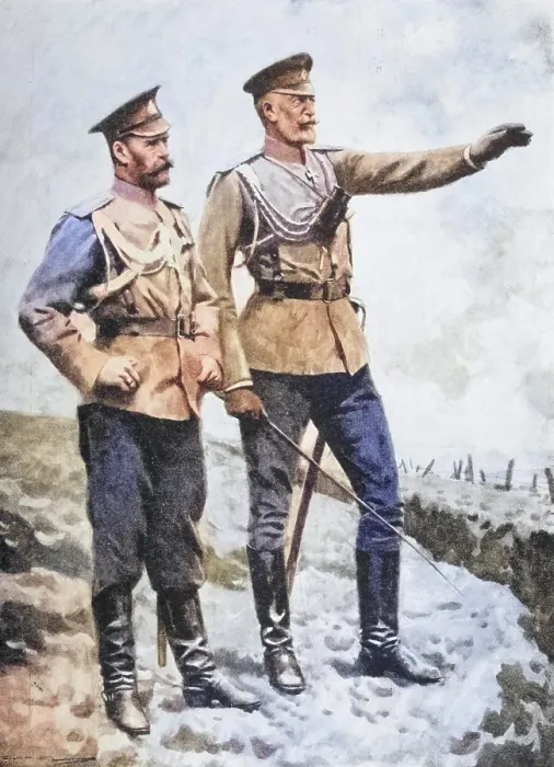 Framed Print : The Changes in the Russian Leadership Print, 1915 Framed Print : The Changes in the Russian Leadership Print, 1915