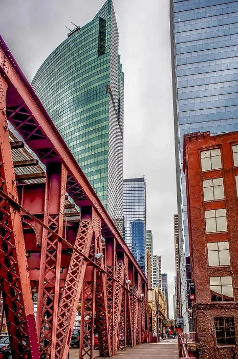 Framed Print : Chicago Architecture Print Framed Print : Chicago Architecture Print