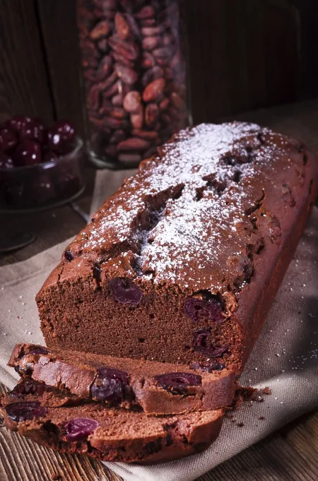 Framed Print : Chocolate Cake with Cherries Print Framed Print : Chocolate Cake with Cherries Print