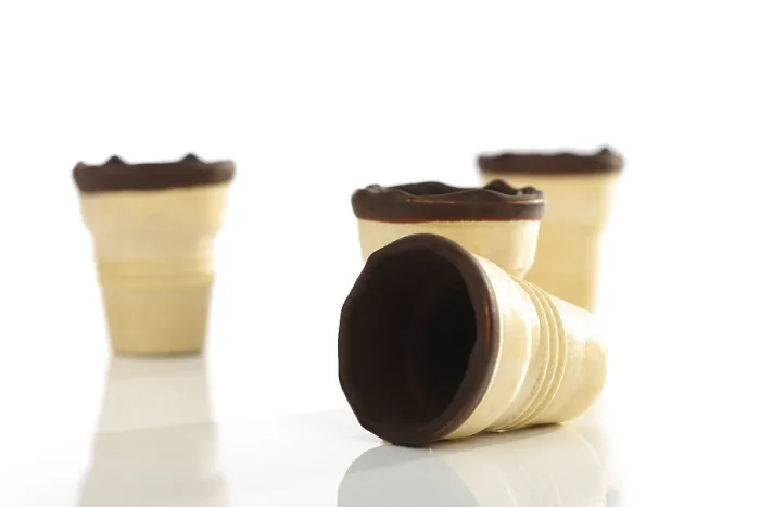 Framed Print : Chocolate Cups Print