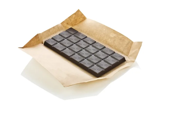 Framed Print : Chocolate Print Isolated Framed Print : Chocolate Print Isolated