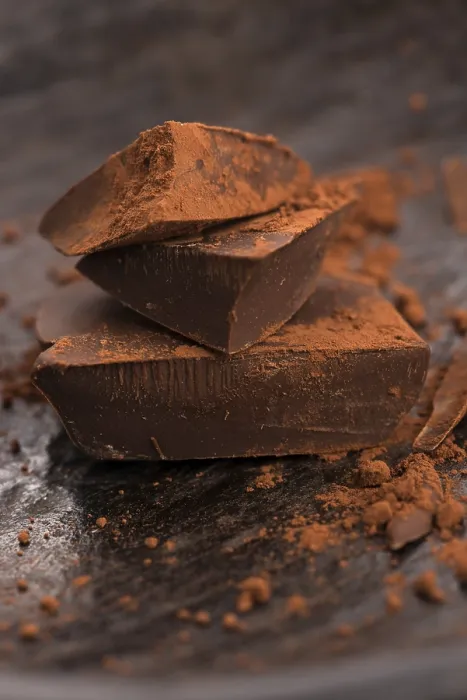 Framed Print : Chocolate Print, Chopped Chocolate Framed Print : Chocolate Print, Chopped Chocolate