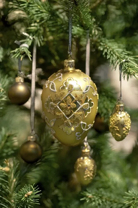 Framed Print : Christmas Balls on the Tree Print Framed Print : Christmas Balls on the Tree Print