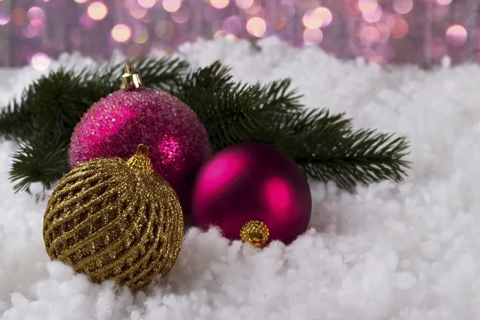 Framed Print : Christmas Decorations Print Background Framed Print : Christmas Decorations Print Background