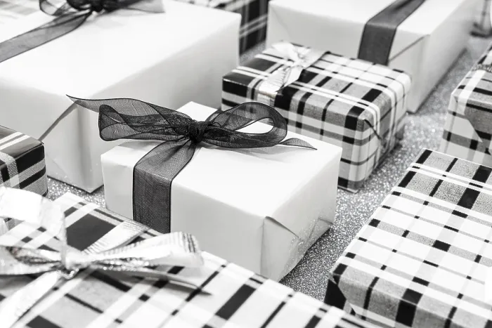 Framed Print : Christmas Gift Boxes Print Background Framed Print : Christmas Gift Boxes Print Background