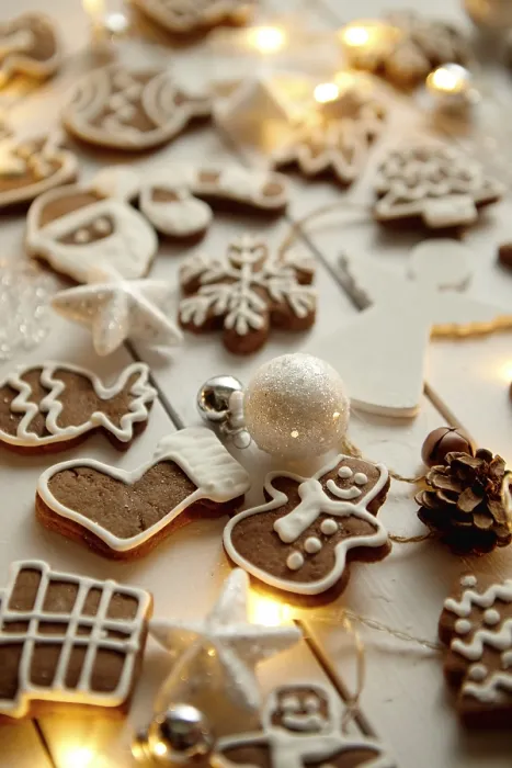 Framed Print : Gingerbread Christmas Sweets Print Framed Print : Gingerbread Christmas Sweets Print
