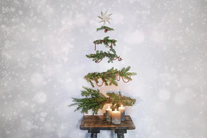 Framed Print : Wall Hanging Evergreen Christmas Tree Print Framed Print : Wall Hanging Evergreen Christmas Tree Print