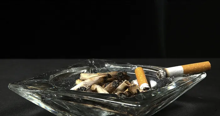 Framed Print : Cigarette and Ashtray Print Framed Print : Cigarette and Ashtray Print