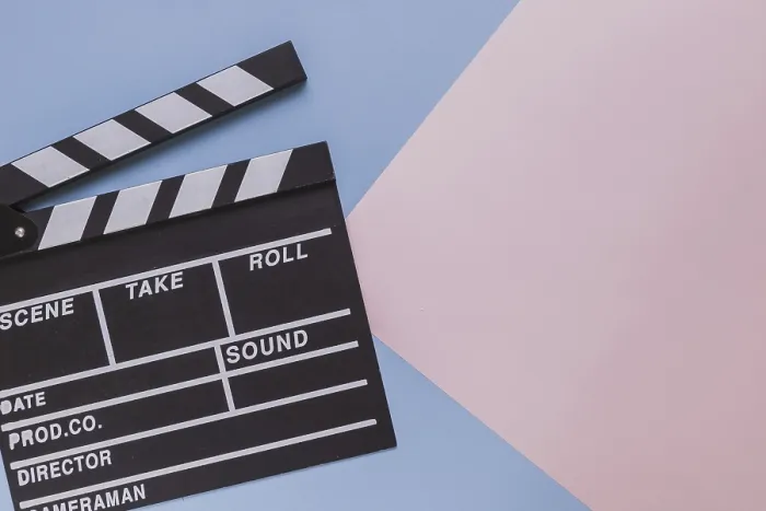 Framed Print : Cinema Clapperboard Print from ImageBROKER Framed Print : Cinema Clapperboard Print from ImageBROKER