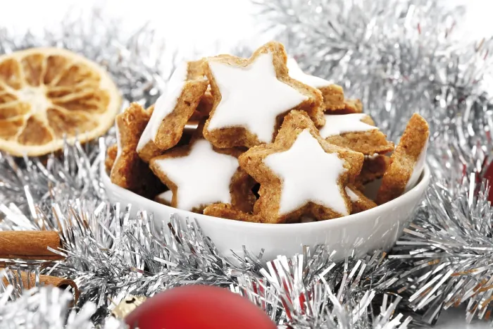 Framed Print : Cinnamon Star Biscuits Christmas Print Framed Print : Cinnamon Star Biscuits Christmas Print