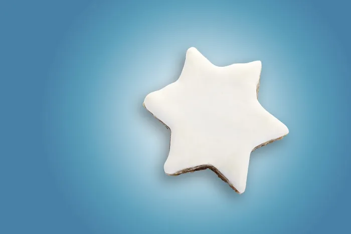 Framed Print : Cinnamon Star Cookie Print Framed Print : Cinnamon Star Cookie Print