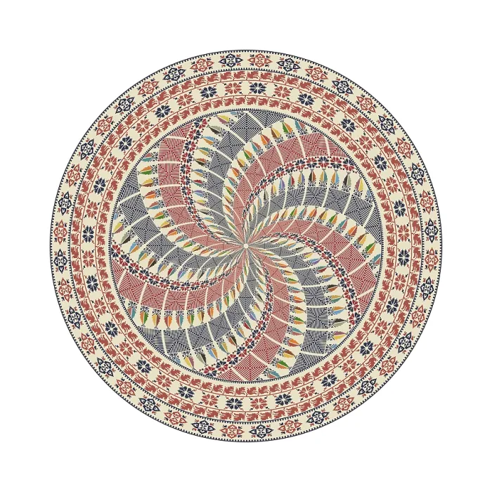 Framed Print : Traditional Palestinian Print Design Element Framed Print : Traditional Palestinian Print Design Element