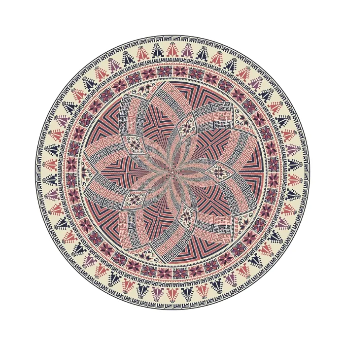 Framed Print : Traditional Palestinian Print Design Element Framed Print : Traditional Palestinian Print Design Element