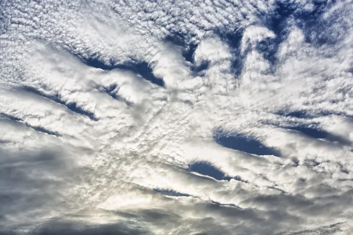 Framed Print : Cirrocumulus Cloud Formation Print, England Framed Print : Cirrocumulus Cloud Formation Print, England