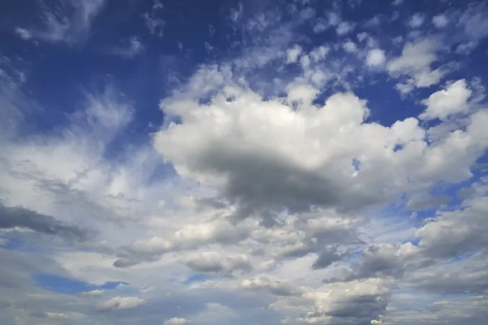 Framed Print : Cirrus and Cumulus Clouds Print Framed Print : Cirrus and Cumulus Clouds Print