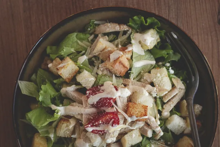 Framed Print : Classic Caesar Salad Print Framed Print : Classic Caesar Salad Print