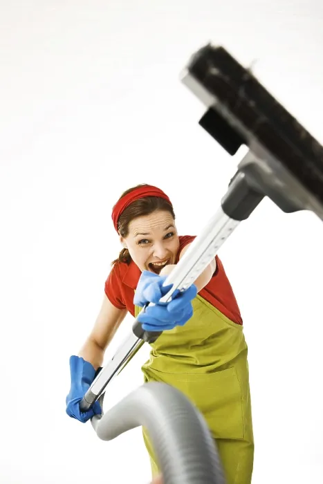 Framed Print : Cleaning Lady at Work Print Framed Print : Cleaning Lady at Work Print