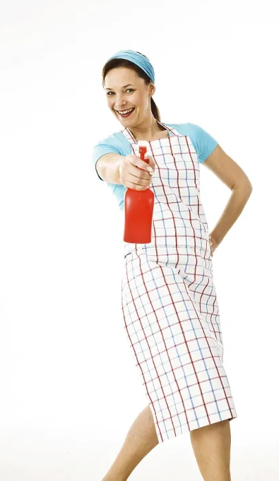 Framed Print : Cleaning Lady at Work Print Framed Print : Cleaning Lady at Work Print