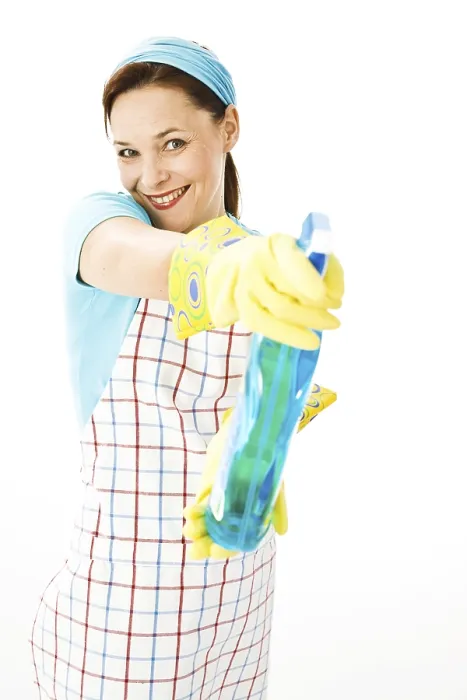 Framed Print : Cleaning Lady at Work Print Framed Print : Cleaning Lady at Work Print